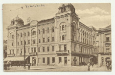 TIMISOARA : PALATUL CASEI VECHI TIMISOREANA DE ECONOMII - circulata 1929,timbre foto