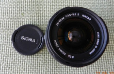 Sigma 28-80 F/3.5-5.6 MINI Autofocus ZOOM MACRO- pentru PENTAX AF foto