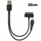 Cablu USB 2.0 to iPhone 30 pin + Micro USB Cable