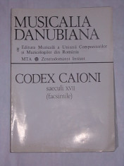 MUSICALIA DANUBIANA- CODEX CAIONI- FACSIMILE SAVIANA DIAMANDI foto