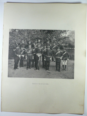 ALBUMUL ARMATEI ROMANE 1902 - DIVIZIA 7 DE INFANTERIE - BATALIONUL 4 VANATORI foto