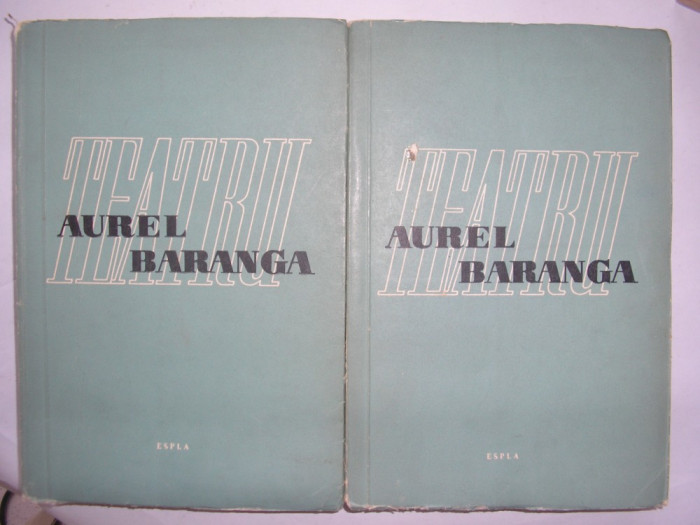 AUREL BARANGA - TEATRU {2 volume},r17