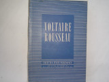 Voltaire Rousseau Texte filozofice EARPR 1955,r16