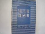 Voltaire Rousseau Texte filozofice EARPR 1955,r16