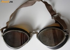 VAND OCHELARI MOTOCICLIST GERMAN WEHRMACHT SAU AVIATOR AL DOILEA RAZBOI MONDIAL WW2 foto