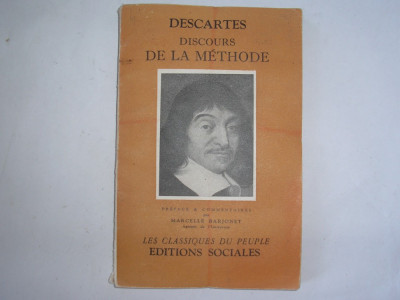 Discours De La Methode - Descartes,r16 foto