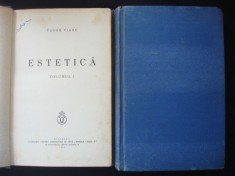 Tudor Vianu - Estetica 2 volume (1934, prima editie)