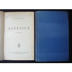 Tudor Vianu - Estetica 2 volume (1934, prima editie)