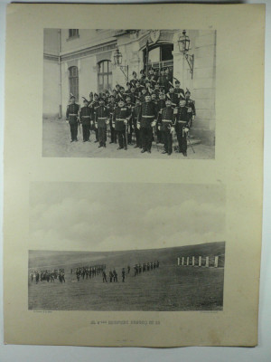 ALBUMUL ARMATEI ROMANE 1902 - AL 5 LEA REG. DRAGOS NR 29 - BATALION 8 VANATORI foto