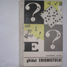 GHEORGHE SANDA - GHIDUL ENIGMISTULUI,r16