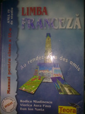 AU RENDEZ-VOUS DES AMIS - MANUAL LIMBA FRANCEZA CLASA A IX A - RODICA MLADINESCU foto