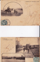 2 buc .CARTE POSTALA ;straina FRANTA;PRIMUL RAZBOI MONDIAL RAZ 139 foto