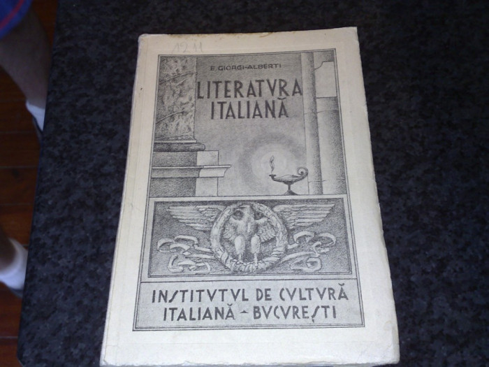Litaratura italiana - E Giorgi-Alberti - volumul 1