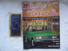 Revista Deagostini (Masini de colectie) + Macheta Lada 1500 (sigilata) 1/43 ! foto