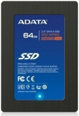 SSD A-DATA S596 Turbo 2.5 64GB SATA2 Mini-USB MLC foto