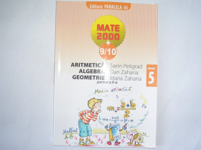 Aritmetica/algebra/geometrie,clasa a V-a,partea a II-a foto
