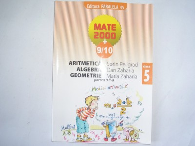 Aritmetica/algebra/geometrie,clasa a V-a,partea a II-a foto