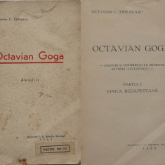 Taslauanu , Goga , Amintiri si contrib. la istoricul revistei Luceafarul , 1939