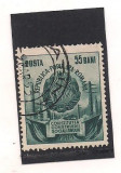 (No3)timbreL.P 334 -Romania 1952 --CONSTITUTIA CONSTRUIRII SOCIALISMULUI- stampi, Stampilat