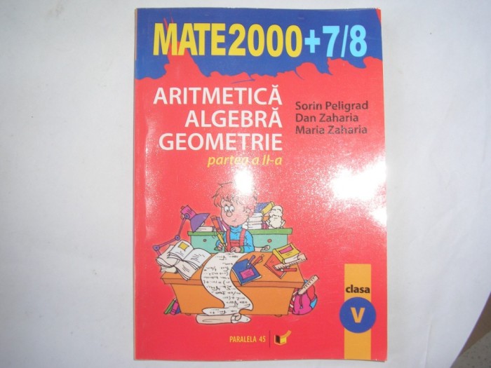 Aritmetica/algebra/geometrie,clasa a V-a,partea a II-a