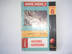 Algebra/geometrie,clasa a VIII-a,partea a II-a foto