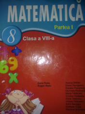 Dana Radu - Matematica cls. a VIII-a partea I foto