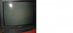 TV color ecran plat 54cm Sony Trinitron KV 21T3-K foto