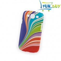 Husa plastic / Carcasa protectie pentru Samsung Galaxy S3 i9300 Candy - multicolora foto