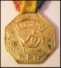 medalie Expresul CFR 1912-1937 foto