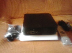 Media Player HDX 1000 Black cu HDDD 500GB,cu accesorii incluse(telecomanda,alimentator,cabluri,documentatie romana) foto