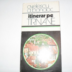 Itinerar pe Tarnave -Oliver Velescu/Dumitru Bondoc{harta}