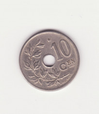FOARTE RARA - Moneda Belgia - 10 Centimes 1930 foto
