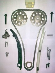 VAND KIT DISTRIBUTIE NOU ORIGINAL GM OPEL CORSA 1.2 2001 PE LANT (INCLUDE SI PINIOANELE) foto