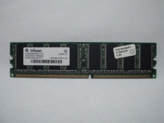 Vand MEMORIE RAM DDR1 INFINEON 400 Mhz PC3200 de 512 Mb foto