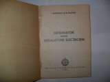 Indrumatori pentru instalatorii electricieni-I. Simionescu-B. Feldman