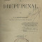 I.Tanoviceanu / CURS DE DREPT PENAL - vol.II,editie 1912