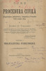 George G.Tocilescu / CURS DE PROCEDURA CIVILA - partea I + partea II, editie 1887-1889