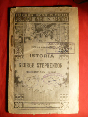 E. Dambeanu - Istoria lui George Stephenson -ed. 1922 foto