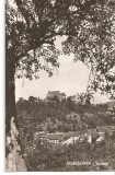 CPI (B912) SIGHISOARA - VEDERE, CPCS, ILUSTRATA CIRCULATA, 1958, STAMPILE