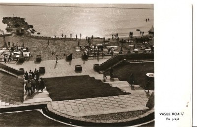CPI (B890) VASILE ROAITA - PE PLAJA, EDITURA MERIDIANE, CPCS, ILUSTRATA NECIRCULATA, RPR foto