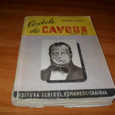 ALFREDO PANZINI - CONTELE DE CAVOUR (1810-1861), 1932{seria biografii romantate}