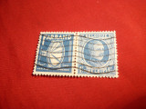 Timbru 1.25 Fr.+vigneta Farrand Belgia stamp