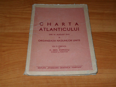 C. Dem.Popescu-Charta Atlanticului foto