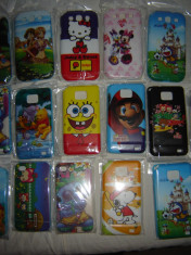 Huse silicon tare Samsung Galaxy S3 Disney desene animate etc + folie ScreenGuard GRATIS foto