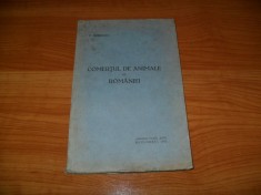 P. Nemoianu -Comertul de animale al Romaniei{1935} foto