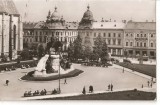 CPI (B900) CLUJ - PIATA LIBERTATII, CPCS, ILUSTRATA CIRCULATA, 1957, Fotografie