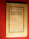 Petre I.Ghiata - Eseuri de Sociologie - Prima Ed. 1932