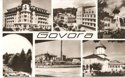CPI (B881) GOVORA MOZAIC DIN 6 PIESE, EDITURA MERIDIANE, CPCS, ILUSTRATA CIRCULATA, 1966, STAMPILE, TIMBRU FILATELIC foto