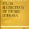George Calinescu - Studii si cercetari de istorie literara