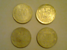 Bani vechi - Moneda 500 LEI Romania - din anii: 1999, 2000 foto